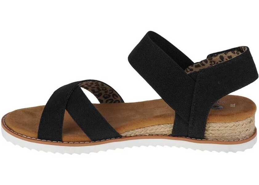 Sandale fara toc SKECHERS Desert Kiss- Secret Picnic Black Femei (BM 15160114) 2