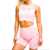 GymHero Venice Beach Top Short Bra Pink
