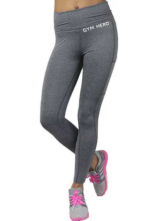 Colanti fitness GymHero Leggins Grey Femei (BM 15160612) 1