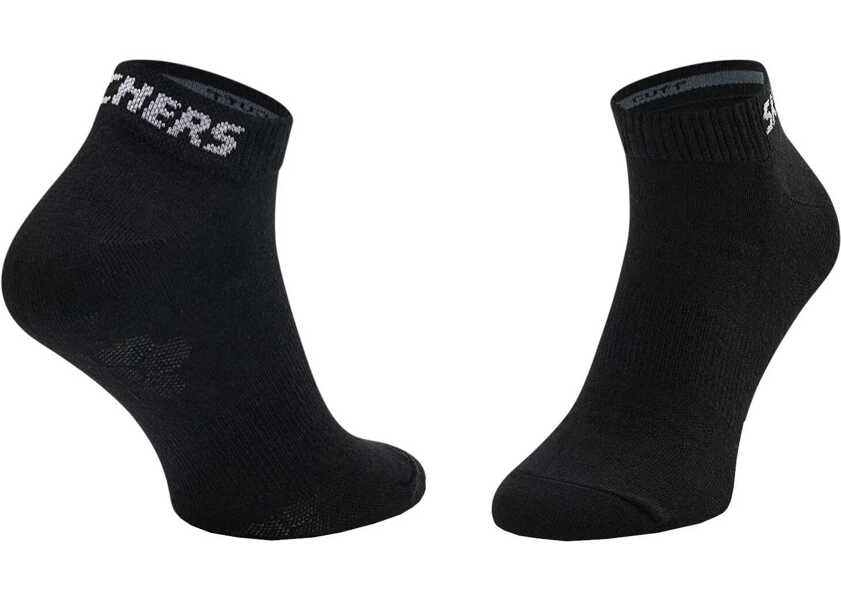 Sosete SKECHERS 3PPK Mesh Ventilation Socks Black Barbati (BM 15160642) 2