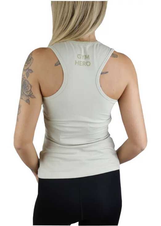 Tricouri GymHero Tank Beige Femei (BM 15160666) 3