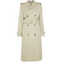 Paltoane Burberry Cotton Blend Long Trench Coat Femei