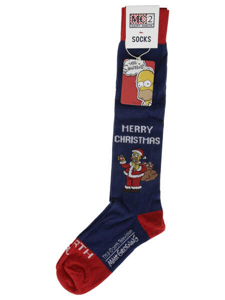 Sosete Mc2 Saint Barth MC2 SAINT BARTH socks SOX0001 10612E MERRY HOMER 61 E Merry Homer Barbati (BM 15168364) 2