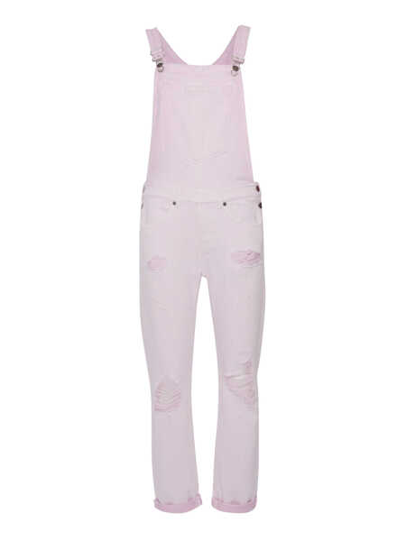 Salopete Dondup Pink denim overalls Pink Femei (BM 15169933) 1