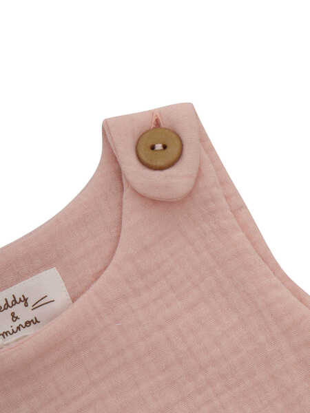 Salopete TEDDY & MINOU Pink granny sack Pink Baieti (BM 15169957) 2