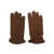 Claudio Orciani Suede gloves Brown