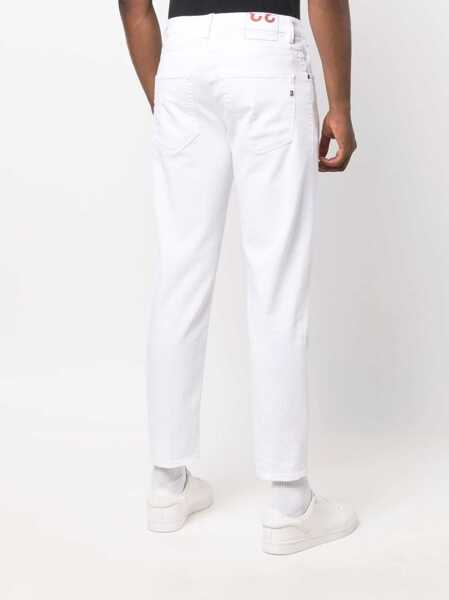 Blugi drepti Dondup BRIGHTON PANTS White Barbati (BM 15170560) 4