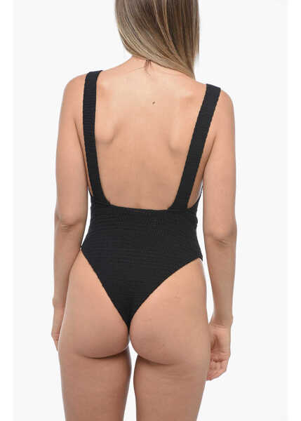 Costume de baie intregi ELOU Crochet Maya One Piece Swimsuit Black Femei (BM 15170908) 2