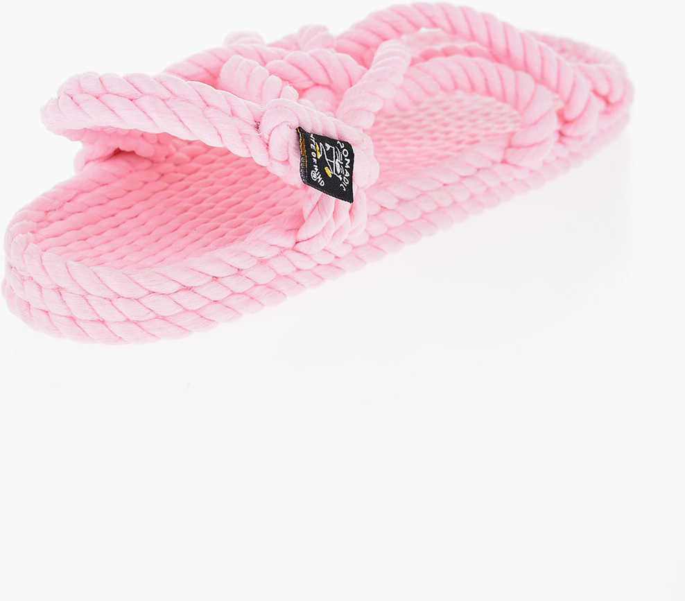 Sandale fara toc NOMADIC STATE OF MIND Rope Slingback Sandals Pink Femei (BM 15170938) 2