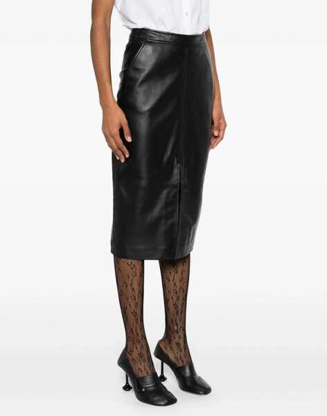 Fuste ARMA Leather Arkina Skirt BLACK Femei (BM 15171067) 3
