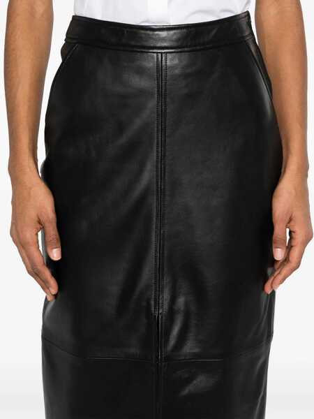 Fuste ARMA Leather Arkina Skirt BLACK Femei (BM 15171067) 5