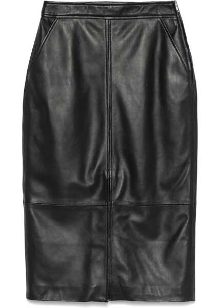 Fuste ARMA Leather Arkina Skirt BLACK Femei (BM 15171067) 1