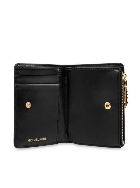 Portofele Michael Kors Michael Kors Leather Wallet Black Femei (BM 15173245) 2
