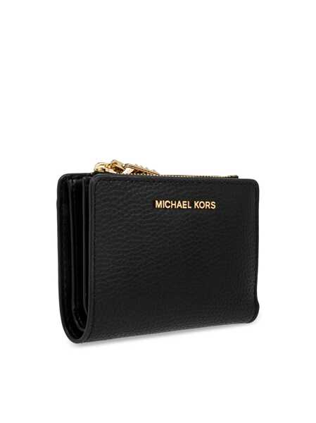 Portofele Michael Kors Michael Kors Leather Wallet Black Femei (BM 15173245) 4