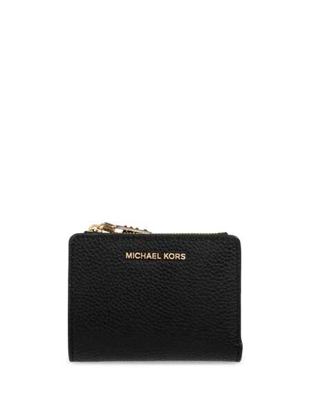 Portofele Michael Kors Michael Kors Leather Wallet Black Femei (BM 15173245) 1