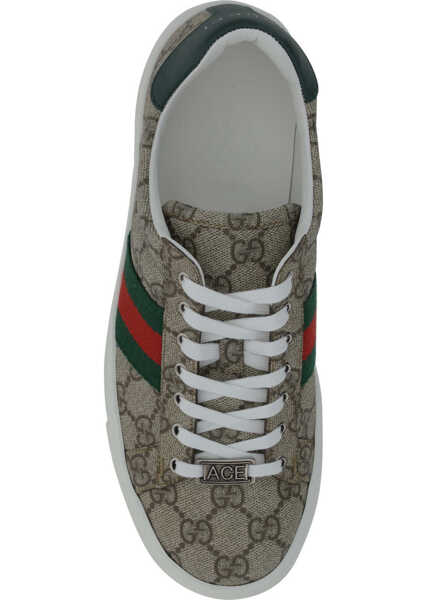 Sneakers Gucci Sneakers BEI-EBONY/VRV/GREEN Femei (BM 15183850) 4