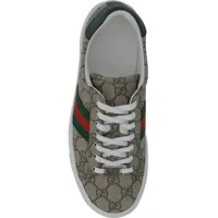 Pantofi sport Dama pagina 2 - Sneakers Gucci Sneakers BEI-EBONY/VRV/GREEN Femei (BM 15183850) - B-mall.ro