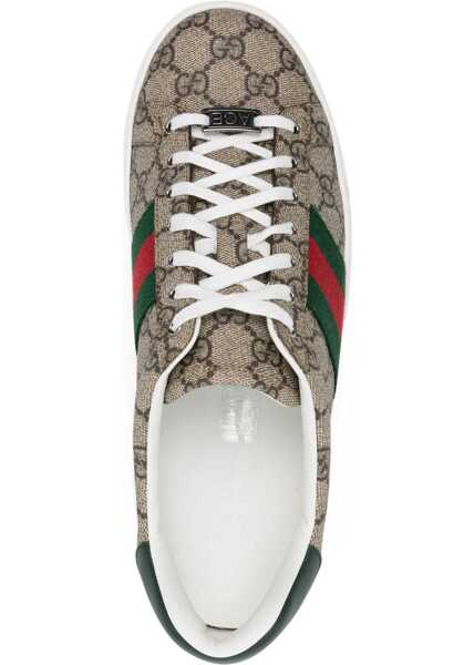 Sneakers Gucci Sneakers BEI-EBONY/VRV/GREEN Barbati (BM 15183853) 4