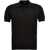 Tagliatore Knitted polo shirt* Black