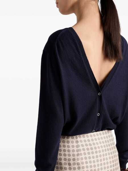 Cardigane Prada Cardigan BLEU Femei (BM 15183919) 5