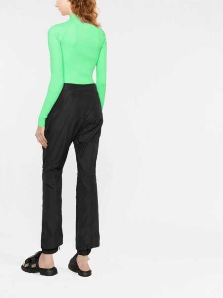 Pantaloni casual AMBUSH Nylon Pants With Ankle Zip Black Femei (BM 15184036) 3