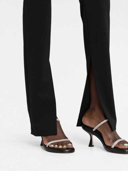 Pantaloni office AMBUSH Solid Color Pants With Ankle Slit Black Femei (BM 15184039) 3