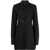 AMBUSH Solid Color Shirt Dress With Cut-Out Details Black