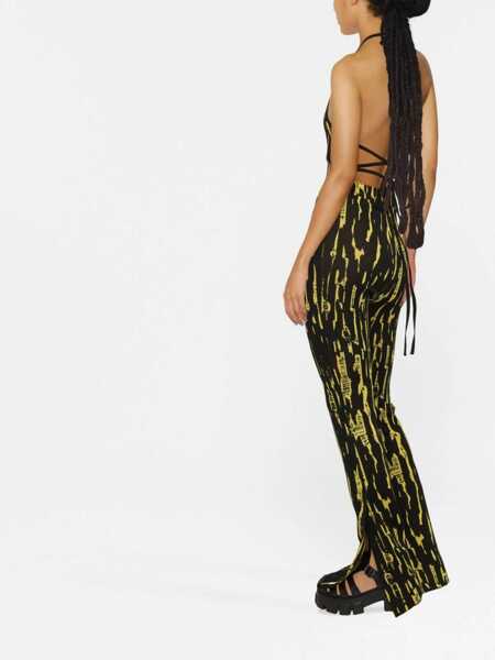 Bluze AMBUSH Jacquard Crop Top Yellow Femei (BM 15184057) 3