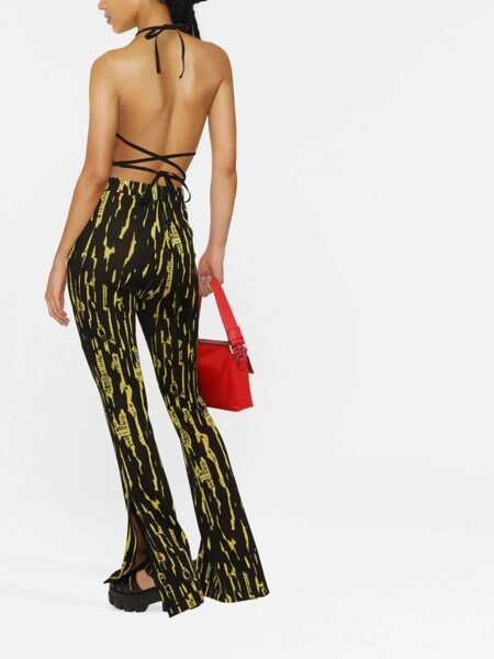 Bluze AMBUSH Jacquard Crop Top Yellow Femei (BM 15184057) 4