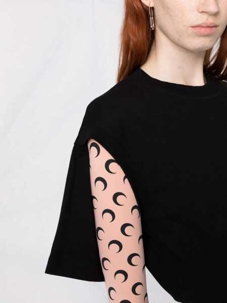 Tricouri AMBUSH Solid Color Crew-Neck T-Shirt Black Femei (BM 15184114) 3