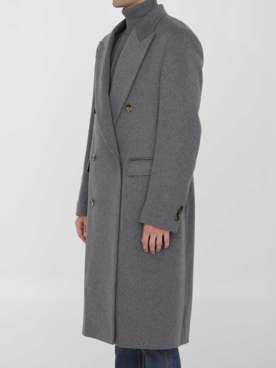 Paltoane Lardini Coat Cashmere GREY Barbati (BM 15186157) 2
