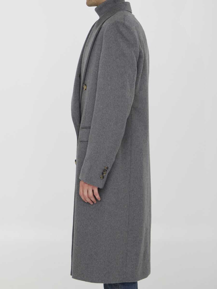 Paltoane Lardini Coat Cashmere GREY Barbati (BM 15186157) 3