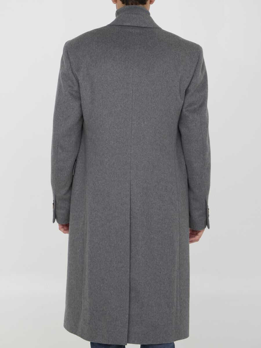 Paltoane Lardini Coat Cashmere GREY Barbati (BM 15186157) 4