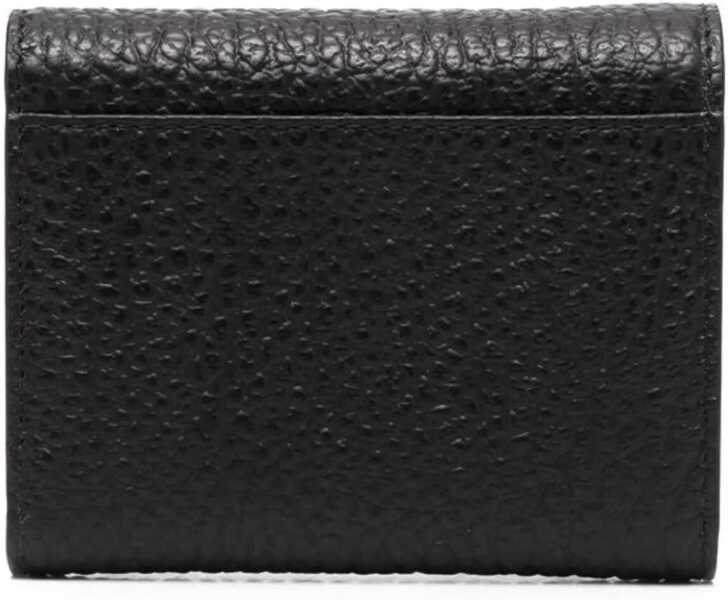 Portofele Maison Margiela Grained leather Wallet BLACK Femei (BM 15197338) 2