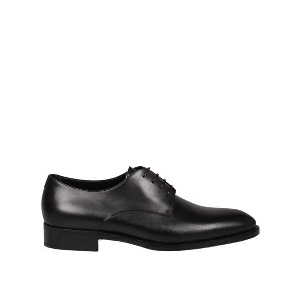 Pantofi eleganti Saint Laurent Saint Laurent Adrien Leather Derbies Black Barbati (BM 15197374) 1