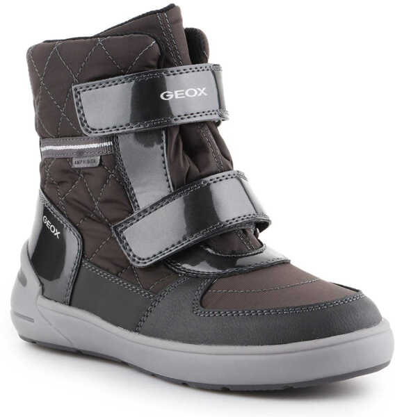 Cizme Geox J Sleigh G.B ABX D Brown Baieti (BM 15197485) 1