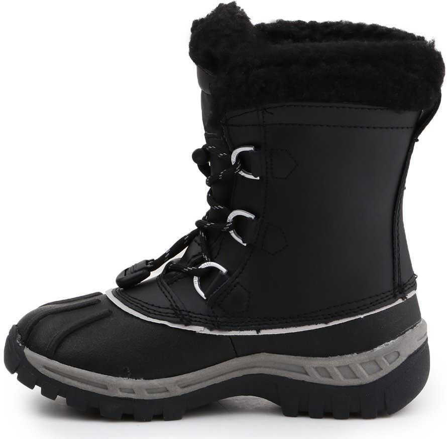 Cizme Bearpaw Black Gray childrens winter shoes Black Baieti (BM 15197530) 4