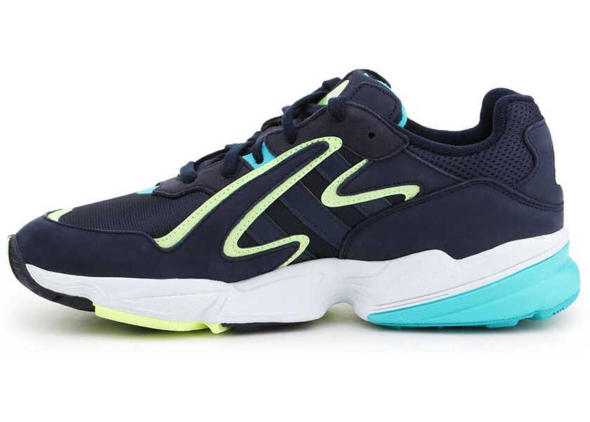 Papuci adidas Originals Lifestyle shoes Adidas Yung - 96 Chasm EE7230 Black/Blue/Green Fete (BM 15197572) 4