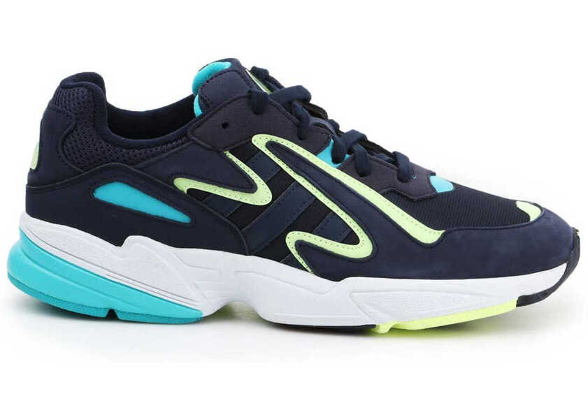 Papuci adidas Originals Lifestyle shoes Adidas Yung - 96 Chasm EE7230 Black/Blue/Green Fete (BM 15197572) 6