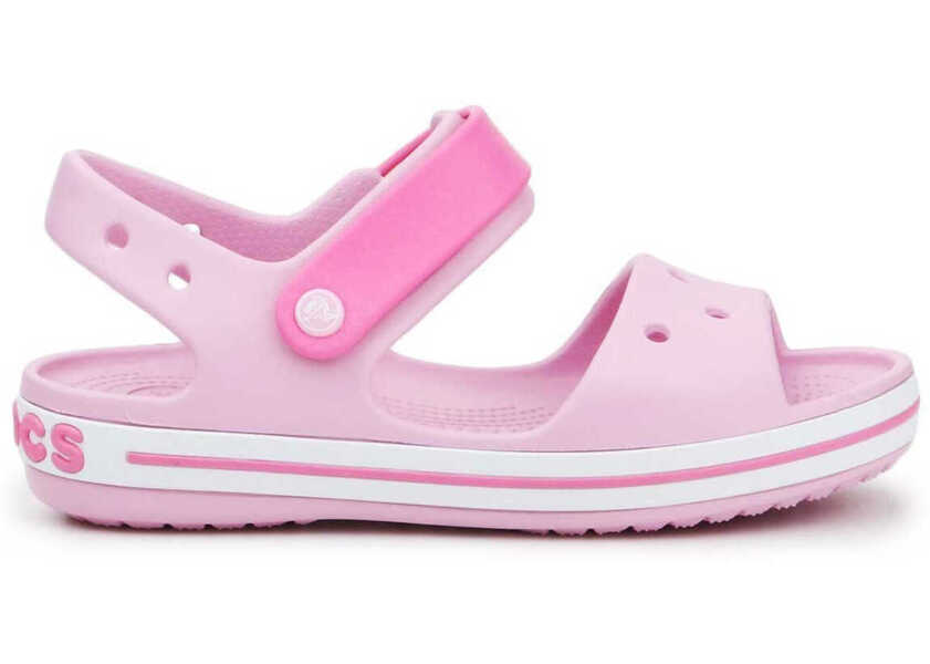 Papuci Crocs Crocband Sandal Kids12856-6GD Pink Fete (BM 15197584) 6