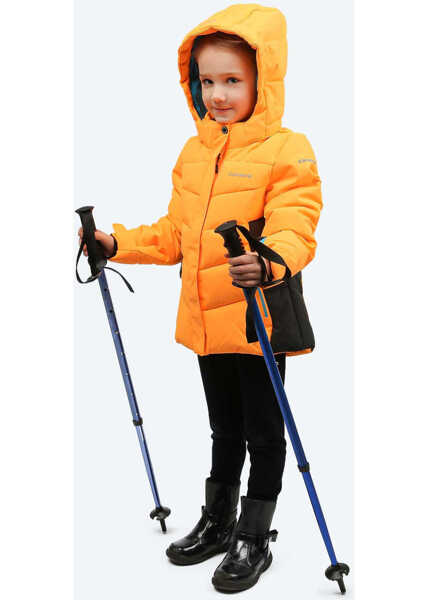 Geci de iarna Icepeak Lille Jr Ski Jacket Orange Fete (BM 15197653) 3