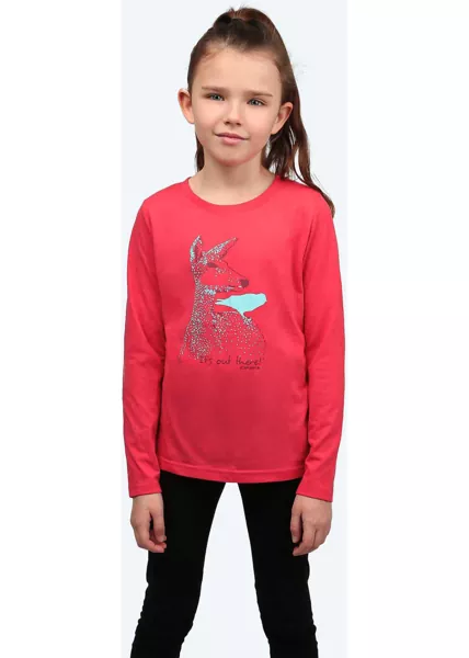 Bluze Icepeak Kiowa Long Sleeve Jr Red Fete (BM 15197662) 3