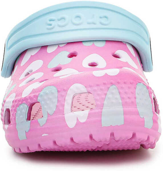 Papuci Crocs Classic Easy Icon Kids Clog T 207592 - 6SX Pink Fete (BM 15197767) 2
