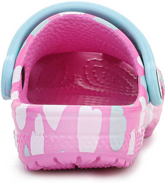 Papuci Crocs Classic Easy Icon Kids Clog T 207592 - 6SX Pink Fete (BM 15197767) 5
