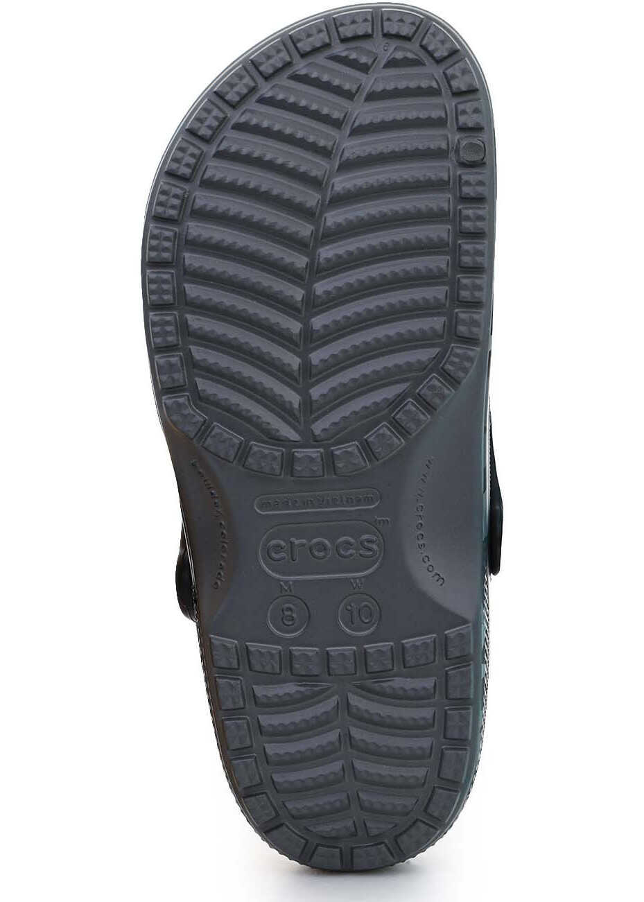 Saboti Crocs Classic Printed Camo Clog Grey Barbati (BM 15197794) 7