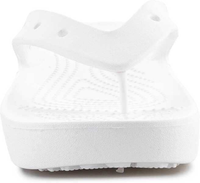 Slapi Crocs Classic Platform Flip W White 207714 - 100 White Femei (BM 15197800) 2