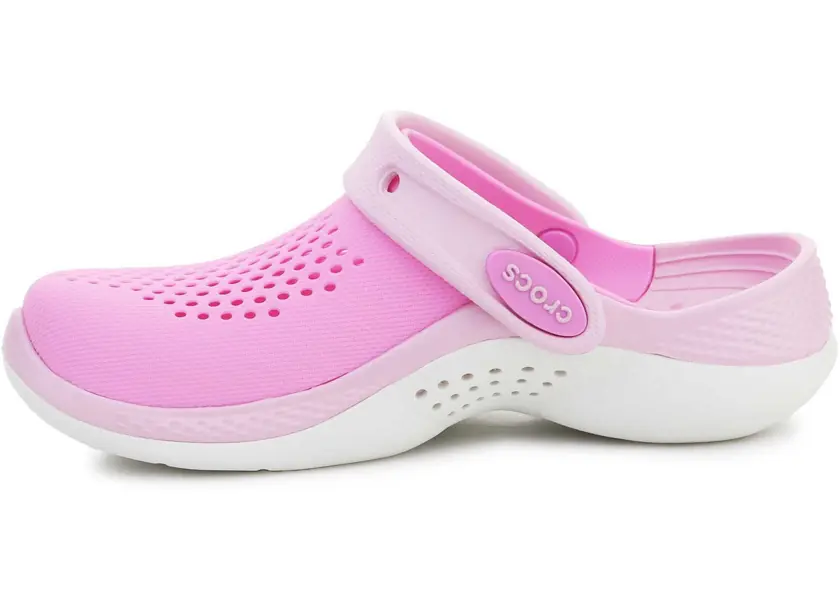 Slapi Crocs LiteRide 360 Kids Clog 207021 - 6TL Pink Baieti (BM 15197842) 4