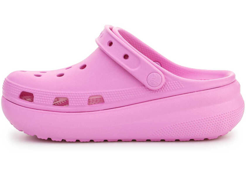 Papuci Crocs Classic Cutie Clog Kids 207708 - 6SW Pink Fete (BM 15197875) 5