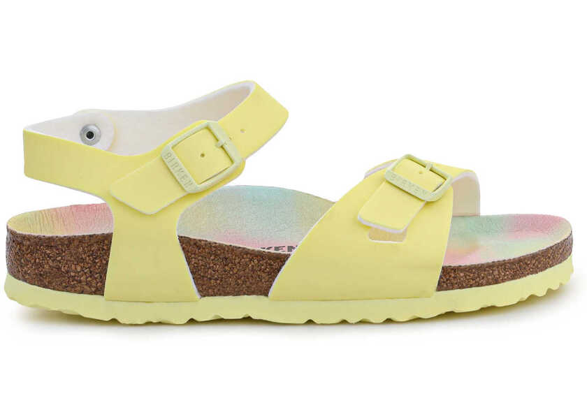 Sandale Birkenstock Rio Kids Candy Ombre Yellow Yellow Fete (BM 15197887) 6