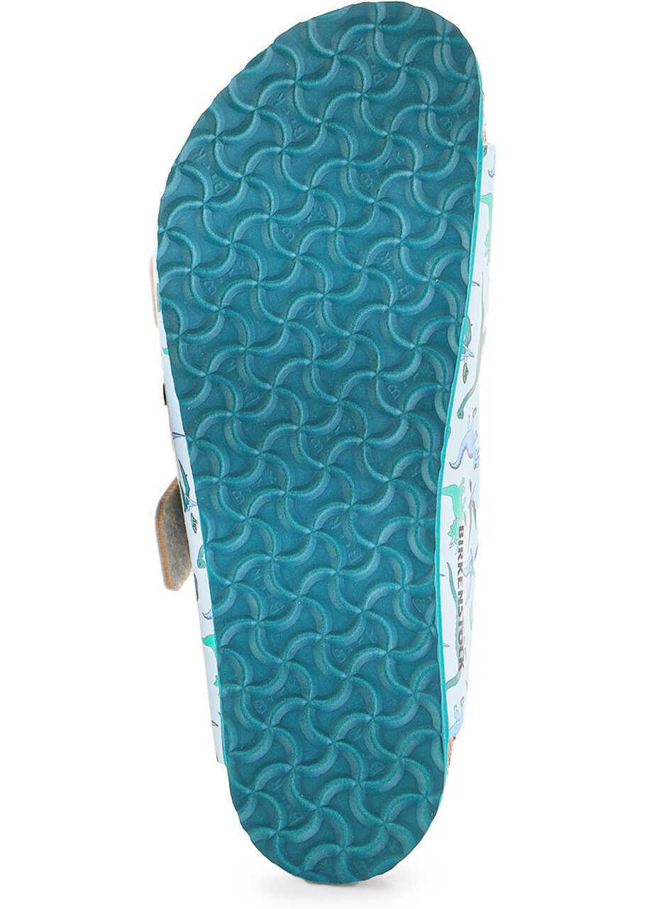 Slapi Birkenstock Arizona Kids BS Big Dino Light Blue 1024342 N/A Baieti (BM 15198097) 3